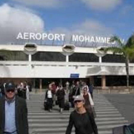 Appartement Proche De L'Aeroport Casablanca Deroua Exteriör bild